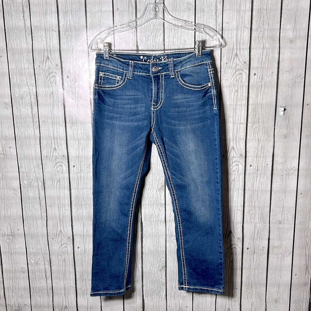 Cedar Rose embellished capris size 29